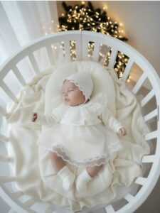 Moonlight Satin Baby Set