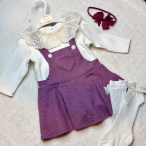 שלמת בנות בצבע סגול