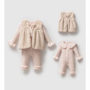 Soft blush cozy set