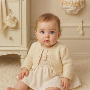 Ivory Blossom Baby Set